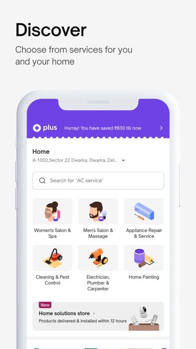 Urban Company (Prev UrbanClap) screenshot 2