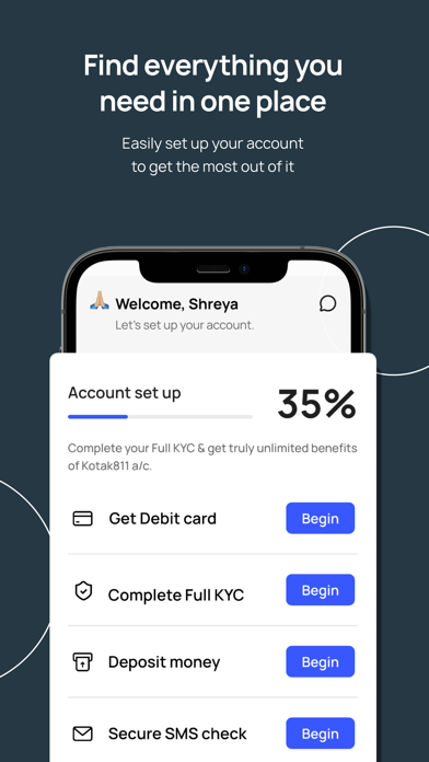 Kotak Bank: 811 Mobile App screenshot 2