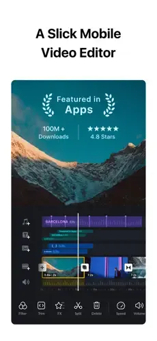 VN: AI Video Editor screenshot 1