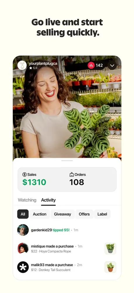 Whatnot: Shop, Sell, Connect screenshot 4