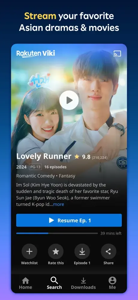 Viki: Asian Dramas, Movies, TV screenshot 1