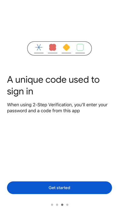 Google Authenticator screenshot 3
