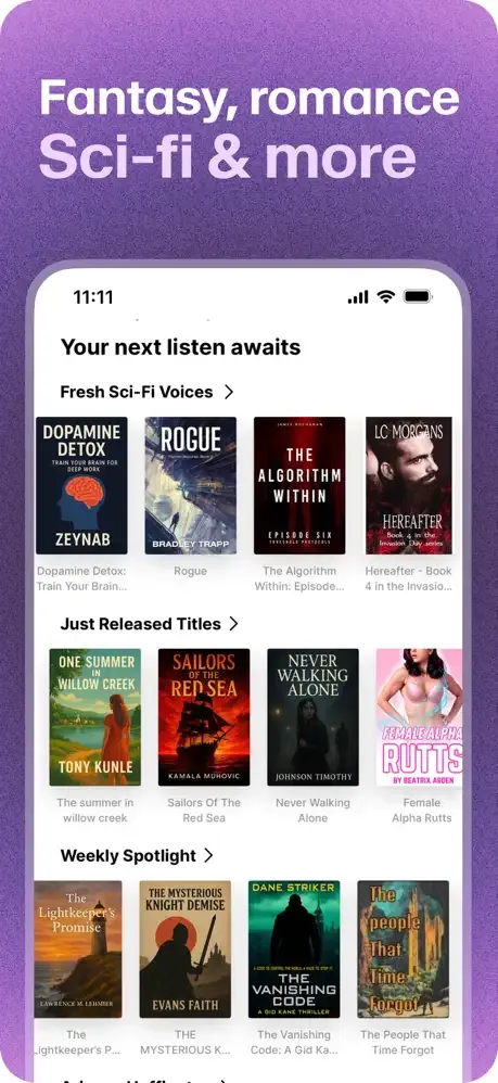 ElevenReader - Read Text Aloud screenshot 4