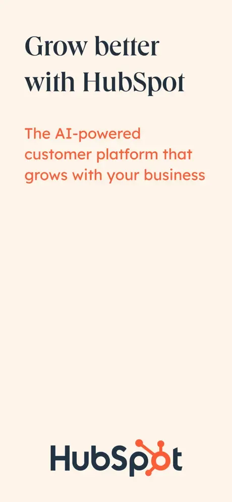 HubSpot screenshot 1