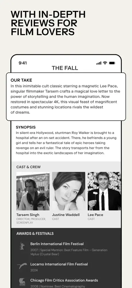 MUBI: Stream Great Cinema screenshot 4