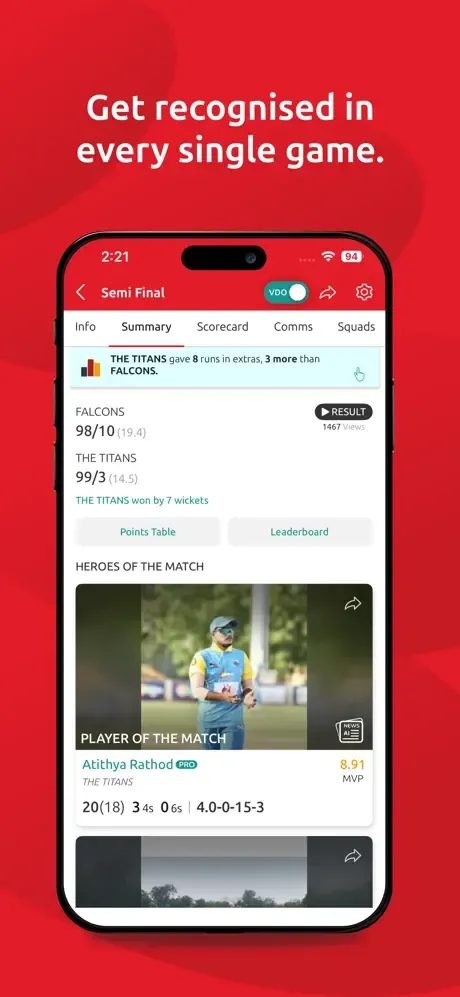CricHeroes-Cricket Scoring App screenshot 4