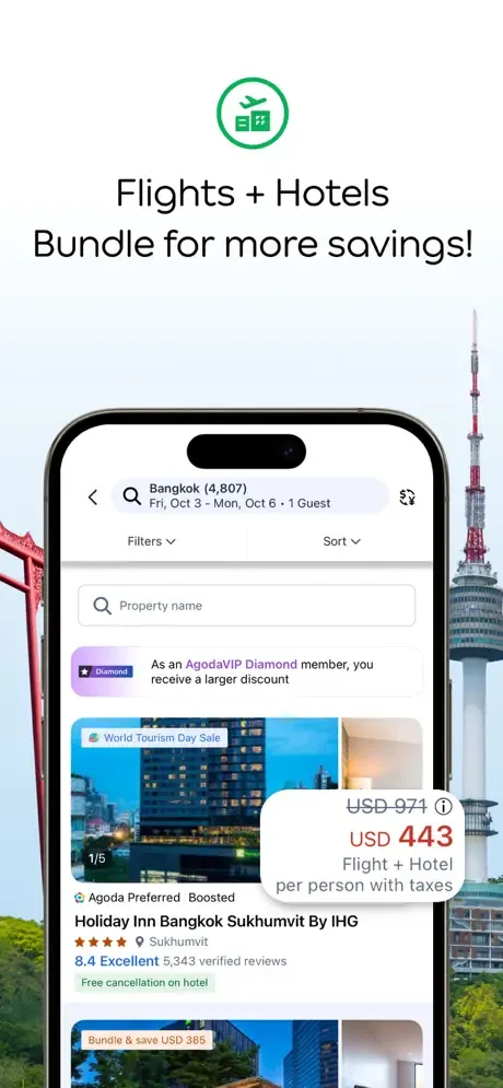 Agoda: Cheap Flights & Hotels screenshot 5
