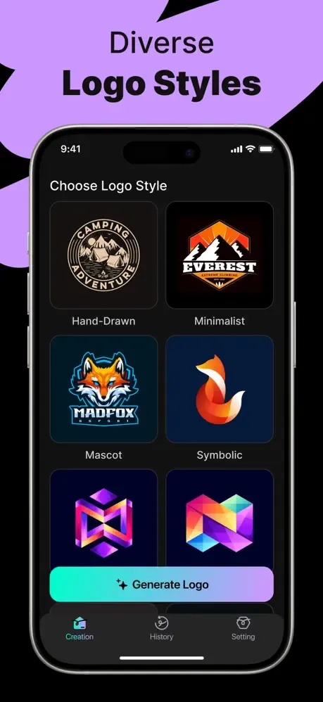 Logo Maker - AI Art Design screenshot 2