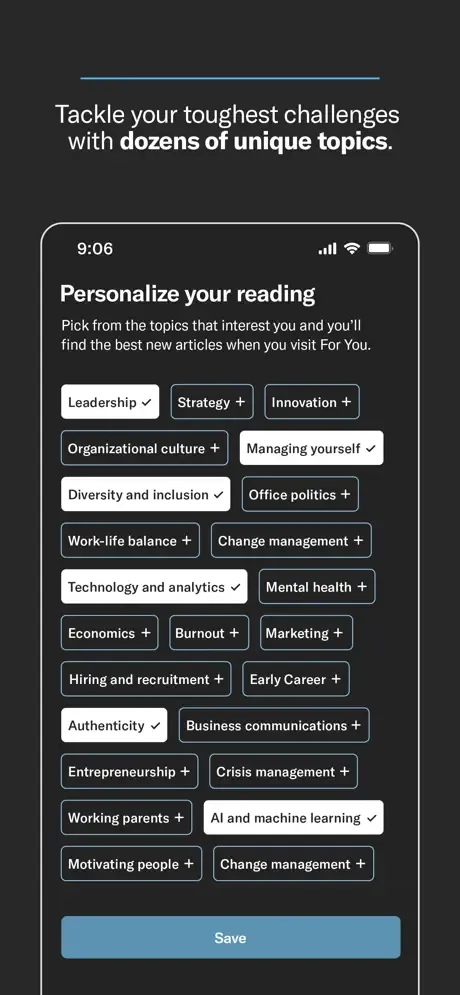 Harvard Business Review screenshot 3