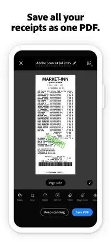 Adobe Scan: PDF & OCR Scanner screenshot 5