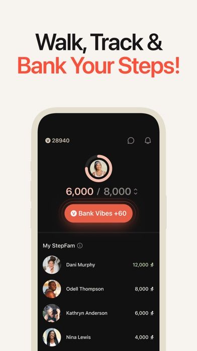 Noom Vibe: Steps with Friends screenshot 2
