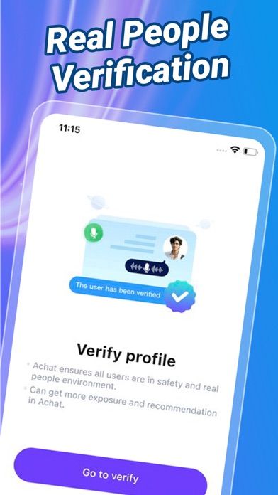 Achat- Live Chat& Make Friends screenshot 2