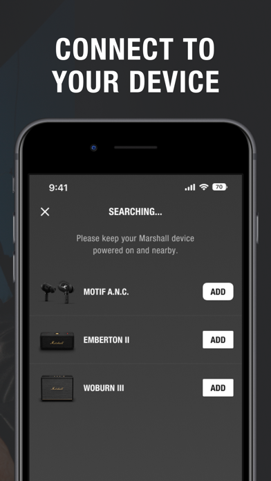 Marshall Bluetooth screenshot 2