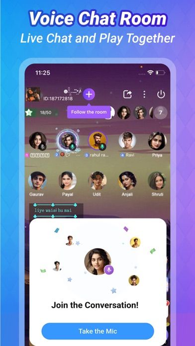 Achat- Live Chat& Make Friends screenshot 3