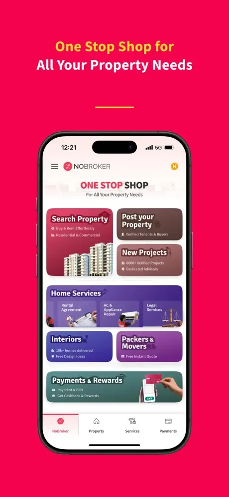 NoBroker Rent, Buy, Sell Flats screenshot 1