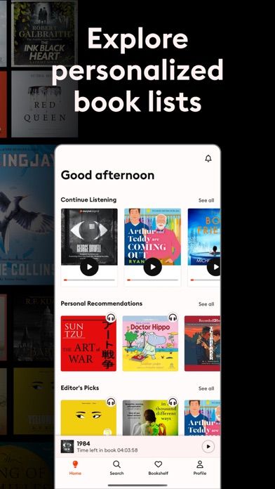 Storytel - Audiobooks Library screenshot 3