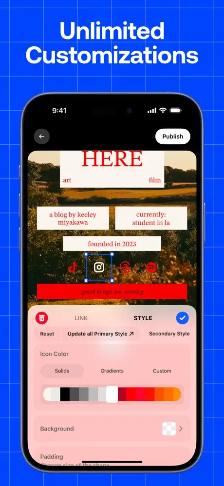 Universe Website Builder screenshot 5