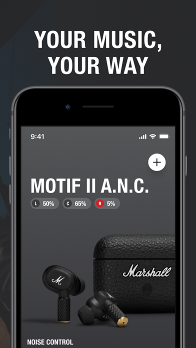 Marshall Bluetooth screenshot 1