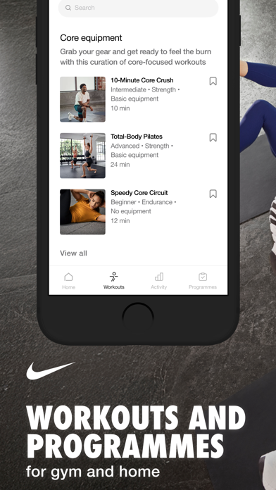 Nike Training Club screenshot 1