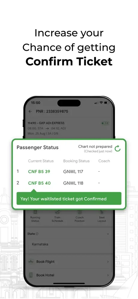 ConfirmTkt: Train Booking App screenshot 2