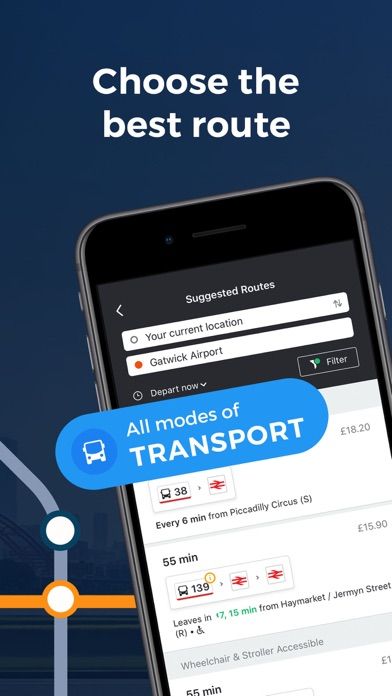 Moovit: Public Transport Live screenshot 2