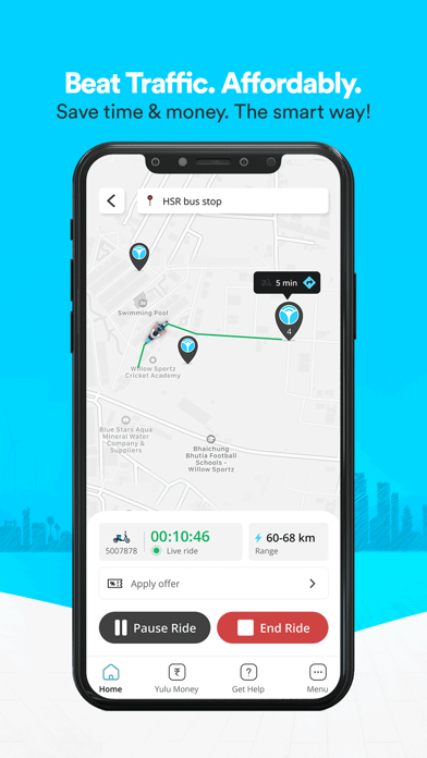 Yulu - top eBike sharing app screenshot 3
