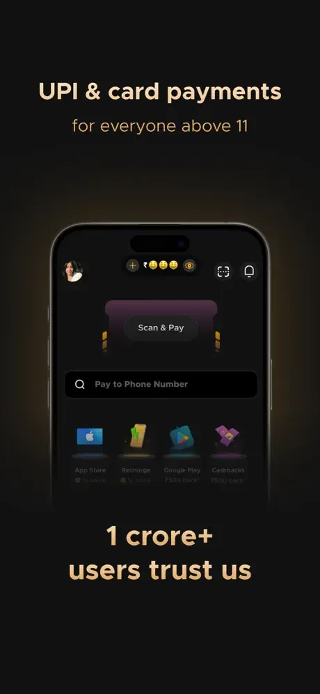 FamApp by Trio: UPI & Card screenshot 1