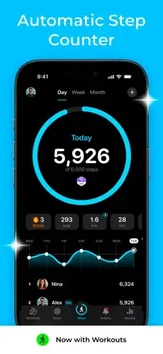 StepsApp Pedometer screenshot 1