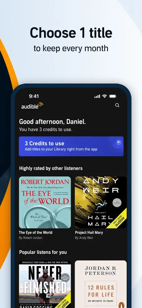 Audible: Audiobooks & Podcasts screenshot 4