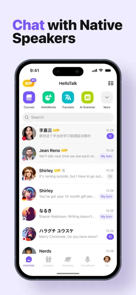 HelloTalk - Language Learning screenshot 2