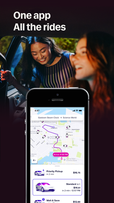Lyft screenshot 1