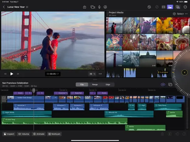 Final Cut Pro for iPad screenshot 1