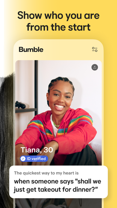 Bumble Dating app: Meet People screenshot 2