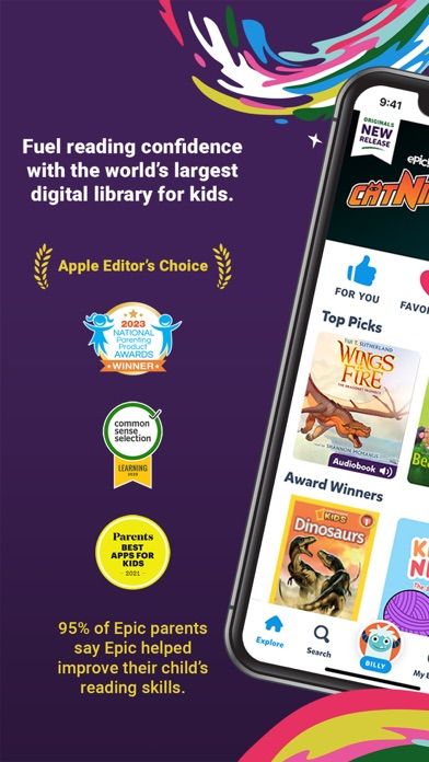 Epic - Kids' Books & Reading screenshot 1
