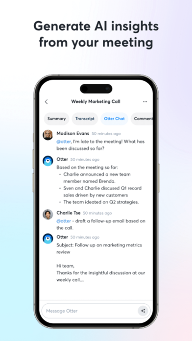 Otter Transcribe Voice Notes screenshot 5
