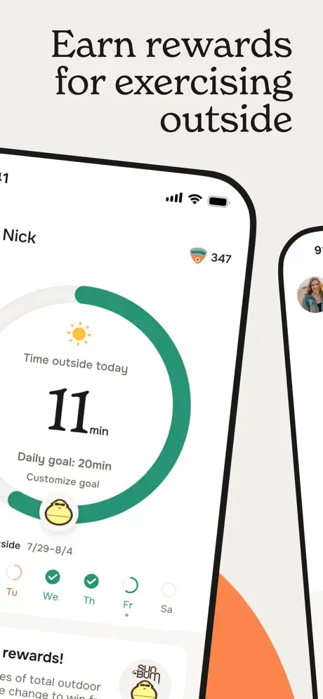 Outbound: Hike, Walk & Run screenshot 2