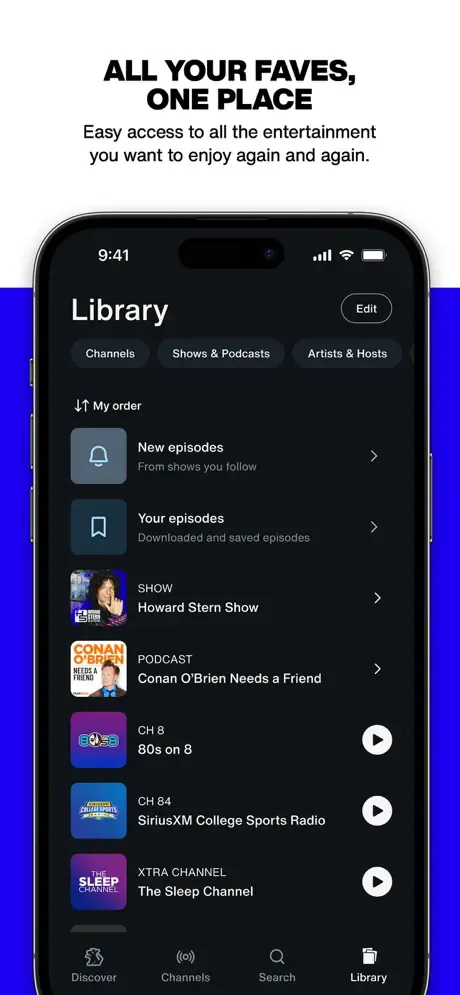 SiriusXM: Music, Sports & News screenshot 5