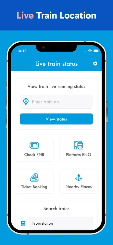 Where is my Train - Live Train screenshot 1
