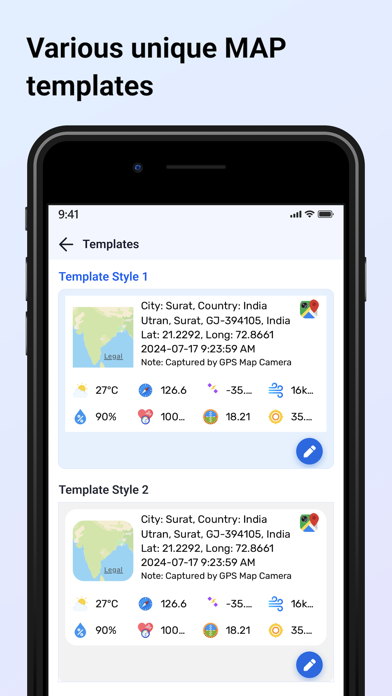 GPS Maps Camera screenshot 4