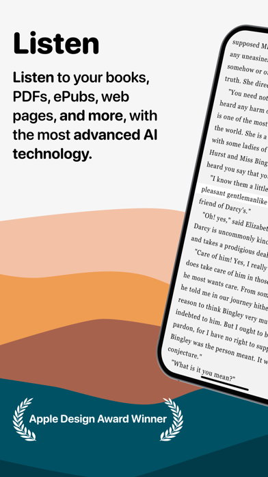 Voice Dream - Read Aloud screenshot 1