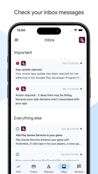 Google Play Console screenshot 5