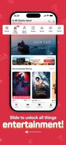 BookMyShow | Movies & Events screenshot 1
