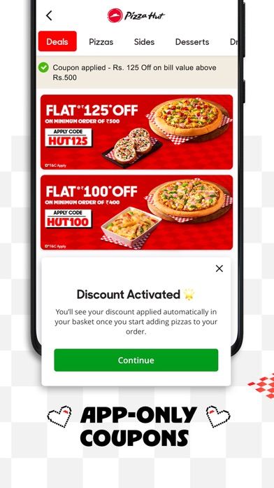 Pizza Hut India - Delivery App screenshot 3
