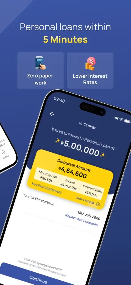 Kissht: Personal Loan App screenshot 2