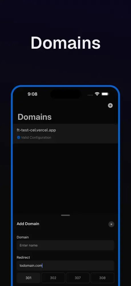 Vercel Client Mobile — Rev screenshot 5