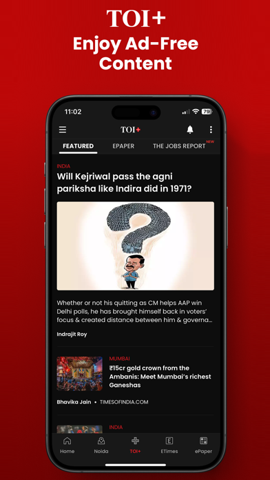 The Times of India - News App screenshot 4