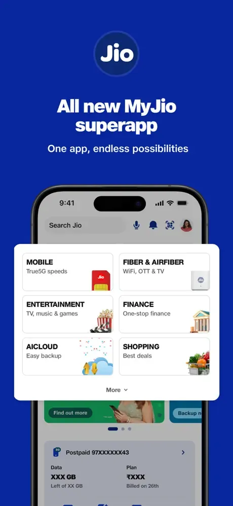 MyJio: For Everything Jio screenshot 1