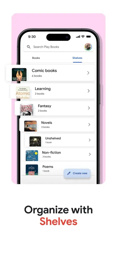 Google Play Books & Audiobooks screenshot 2