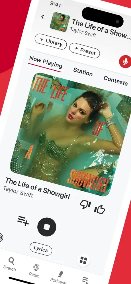iHeart: Play & Listen to Music screenshot 1