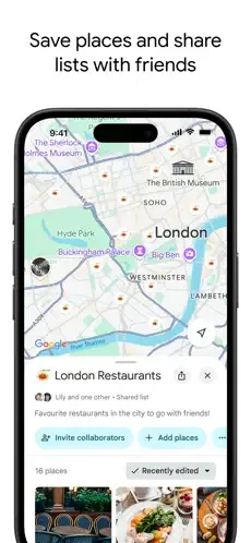 Google Maps screenshot 3